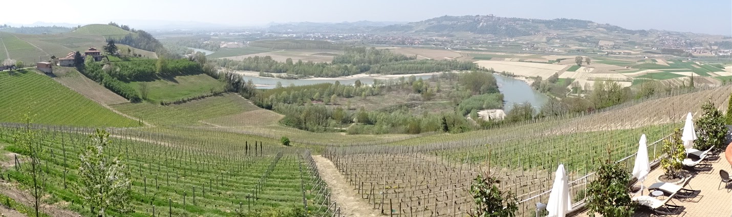 Panorama fra Boffa i Barbaresco